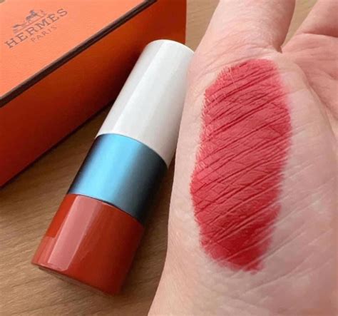 hermes rouge cinabre|Rouge Hermès, Matte lipstick, Limited edition, Rouge Cinabre.